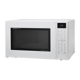 Sharp 1.5 cu. ft. 900W Sharp White Carousel Convection + Microwave Oven - SMC1585BW-KT