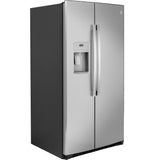 GE APPLIANCES GSS25IYNFS GE® 25.1 Cu. Ft. Fingerprint Resistant Side-By-Side Refrigerator - GSS25IYNFS-KT