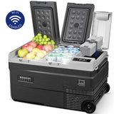 BODEGACOOLER 12 Volt Car Refrigerator Dual Zone Dual Doors 36/45/53QT - WD35