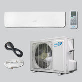 Air-Con Eclipse Series 30000 BTU 18.9 SEER Ductless Mini Split Air Conditioner 15ft Lineset & Wiring - ASPCI/EM4H4S30