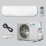 Air-Con Blizzard 12000 BTU 25 SEER Mini Split Air Conditioner 15ft Lineset & Wiring - ABZCI/EM4H4S12