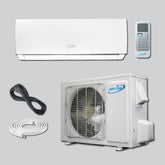 Air-Con Serene Series 24000 BTU 18 SEER Mini Split Air Conditioner 15ft Lineset & Wiring - ASRCI/EM4H4S24