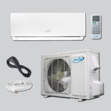 Air-Con Serene Series 24000 BTU 18 SEER Mini Split Air Conditioner 15ft Lineset & Wiring - ASRCI/EM4H4S24