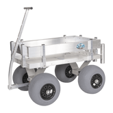 Alumacart Kahuna Junior Beach and Fishing Wagon with Rod Holders New
