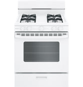 HOTPOINT 30" Free-Standing Gas Range with Cordless Battery Ignition - RGBS200DMWW-KT
