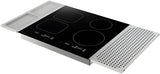 Sharp - 24 in. Induction Cooktop with Side Accessories - SCH2443GB