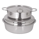 Spring USA 2375-6/6H 6-Quart Induction Buffet Server Hot Cereal / Soup Station - SP237566H