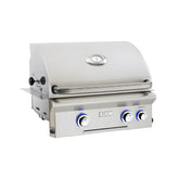 AOG L-Series 24-Inch 2-Burner Built-In Gas Grill With Rotisserie - 24NBL