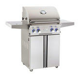 AOG L-Series 24-Inch 2-Burner Gas Grill W/ Rotisserie & Single Side Burner Option- 24PCL