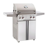 AOG T-Series 24-Inch 2-Burner Gas Grill W/ Rotisserie & Single Side Burner Option- 24PCT