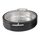 Spring USA 2572-8/38 6 Quart Radiance Induction Buffet Server with Glass Lid - SP2572838