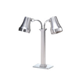 Spring USA 2792-5 Double Heat Lamp, Stainless Steel, Brushed Finish - SP27925