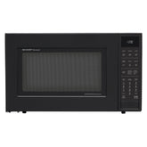 SHARP 1.5 cu. ft. 900W Sharp Matte Black Carousel Convection Microwave Oven - SMC1585BB-KT