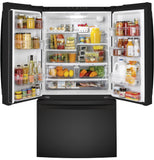 GE APPLIANCES GNE27JGMBB GE® ENERGY STAR® 27.0 Cu. Ft. French-Door Refrigerator - GNE27JGMBB-KT