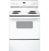 HOTPOINT 30" Free-Standing Standard Clean Electric Range - RBS360DMWW-KT