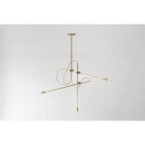 Workstead 3 Arm Industrial Chandelier - WS-IND-C-HB-110