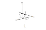 Workstead 3 Arm Industrial Chandelier - WS-IND-C-HB-110