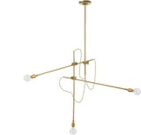 Workstead 3 Arm Industrial Chandelier - WS-IND-C-HB-110