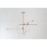 Workstead 3 Arm Industrial Chandelier - WS-IND-C-HB-110