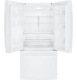 GE APPLIANCES GNE25JGKWW GE® ENERGY STAR® 24.7 Cu. Ft. French-Door Refrigerator - GNE25JGKWW-KT