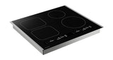 Sharp 24 in. Induction Cooktop with Side Accessories - SCH2443GB-KT