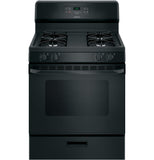 HOTPOINT 30" Free-Standing Standard Clean Gas Range - RGBS400DMBB-KT