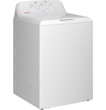 HOTPOINT 4.0 cu. ft. Capacity Washer with Stainless Steel Basket,Cold Plus and Water Level Control - HTW265ASWWW-KT