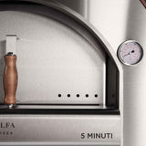 Alfa FX5MIN-LRAM-T 5 Minuti 23-Inch Countertop Wood-Fired Pizza Oven