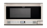 SHARP 1.5 cu. ft. 1100W Stainless Steel Sharp Over-the-Counter Carousel Microwave Oven - R1214TY-KT