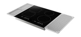 Sharp 24 in. Induction Cooktop with Side Accessories - SCH2443GB-KT