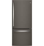 GE APPLIANCES GDE21EMKES GE ENERGY STAR 21.0 Cu. Ft. Bottom-Freezer Refrigerator - GDE21EMKES-KT