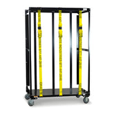 American Cart Oversize Milk Crate Storage Rack