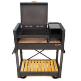 Tromen 39 Inch Freestanding Open Fire Argentine Grill - CRIOLLA