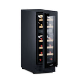 Dometic 12-inch dual-zone freestanding wine cooler, 18 bottles - D18B