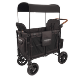 WonderFold W2 Luxe Push/Pull 2-Passenger Stroller Wagon Black New