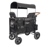 WonderFold W2 Luxe Push/Pull 2-Passenger Stroller Wagon Black Camo New