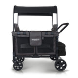 WonderFold W4 Elite Push/Pull 4-Passenger Quad Stroller Wagon Black New