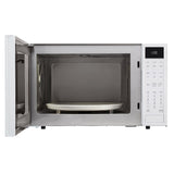 Sharp 1.5 cu. ft. 900W Sharp White Carousel Convection + Microwave Oven - SMC1585BW-KT