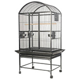 A&E 24"X22" Dome Top Bird Cage - 9002422 Black