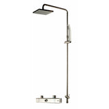 ALFI Square Brushed Nickel Style Thermostatic Exposed Shower Set AB2862-BN