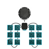 AirCube Active Oxygen Ebb & Flow Grow System - 12 Site - Backyard Provider
