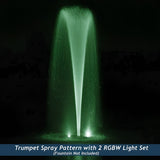 Airmax 2 Light Set with RGBW Color Changing LED Fountain
