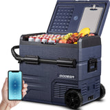 BODEGAcooler Portable Refrigerator 37qt/35L Dual Zone on Wheels - TWW35