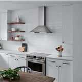 Broan Elite EWP1 Series Chimney Range Hood With Size Options - EWP1