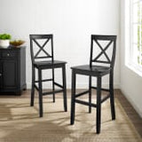 Crosley X-Back 2pc Bar Stool Set - CF500430