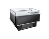 Kool-It KII 350 | 75" Wide Dual Temp Island Open Display Case - KII 350