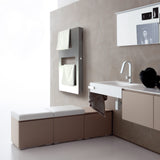 Heated Towel Rack Model E2130 Full Panel with gap in the middle Width 20 1/2″ - E2130B