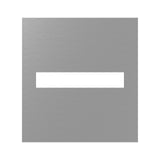 Heated Towel Rack Model E2830 Full Panel with gap in the middle, Width 28 3/8″ - E2830B