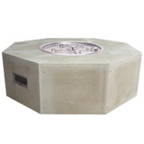 HPC Fire Ready-To-Finish Octagon Fire Pit Kit - U45O/MLFPK25CEK-NG