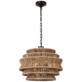 Visual Comfort & Co. Antigua Drum Chandelier - VIS-CHC 5015BZ/NAB